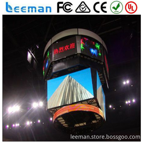 Leeman P10 SMD large screen high definition full color indoor led tv